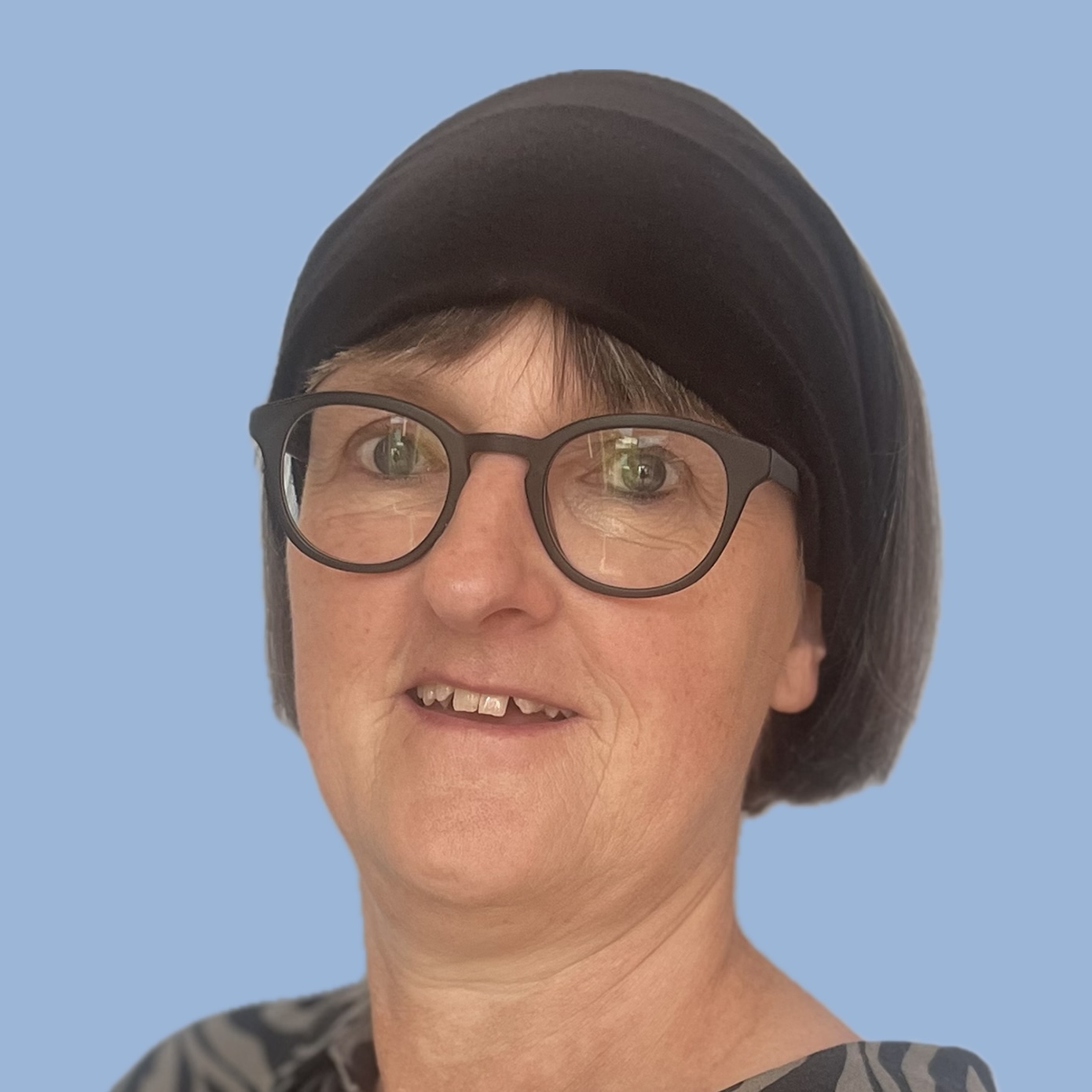 Frau K. Voß ist zu sehen