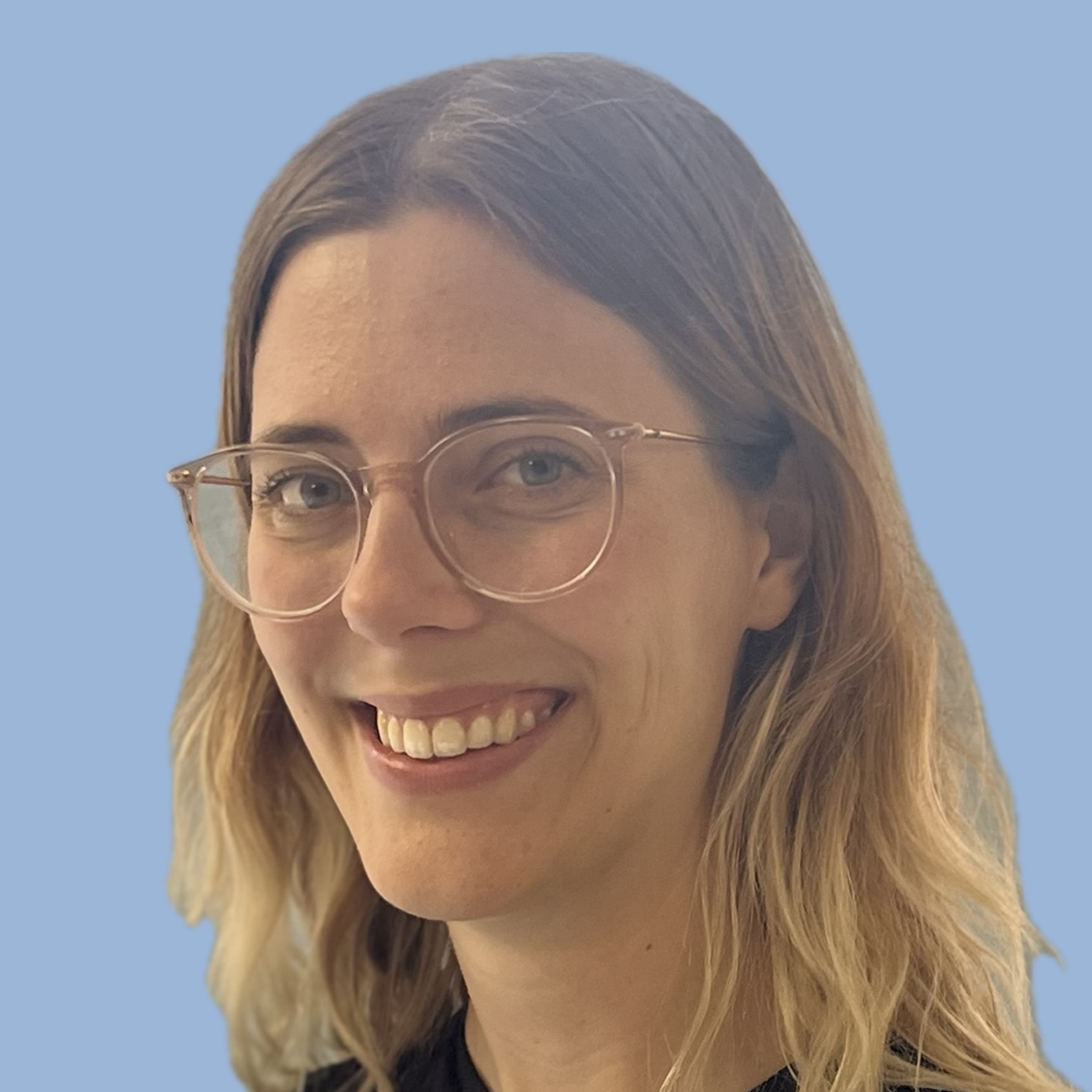 Frau Dheur ist zu sehen.