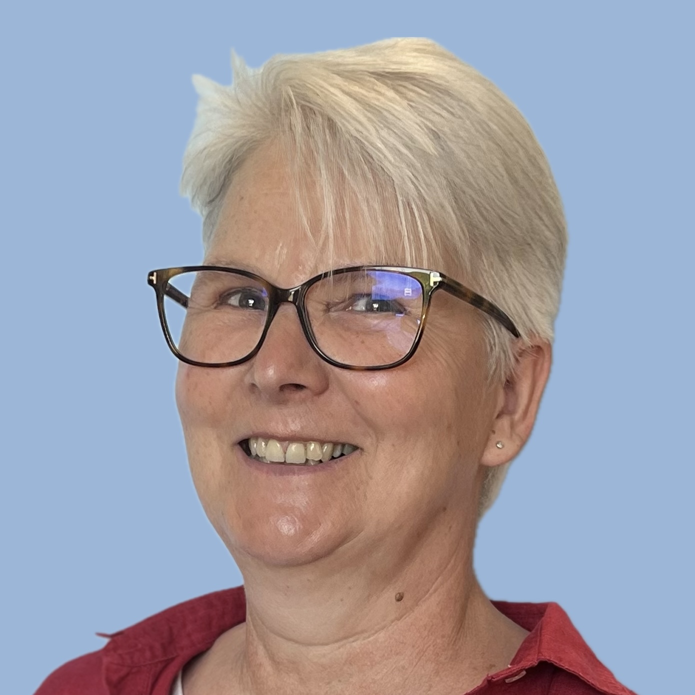 Frau R. Voß ist zu sehen