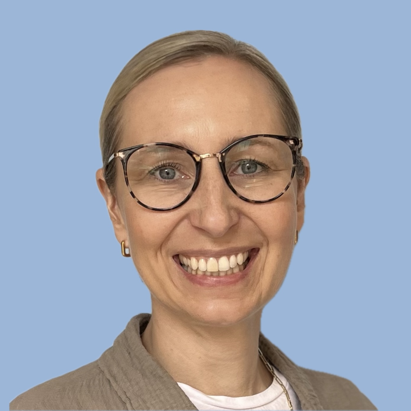 Frau Wohlatz ist zu sehen