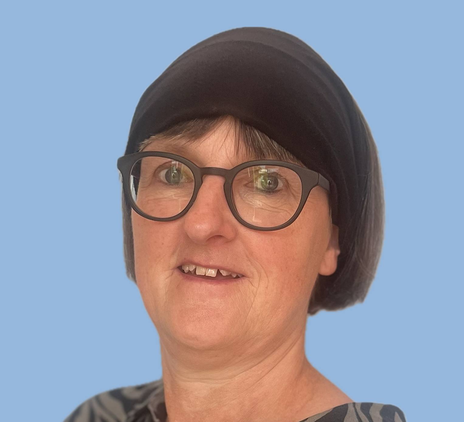 Frau K. Voß ist zu sehen