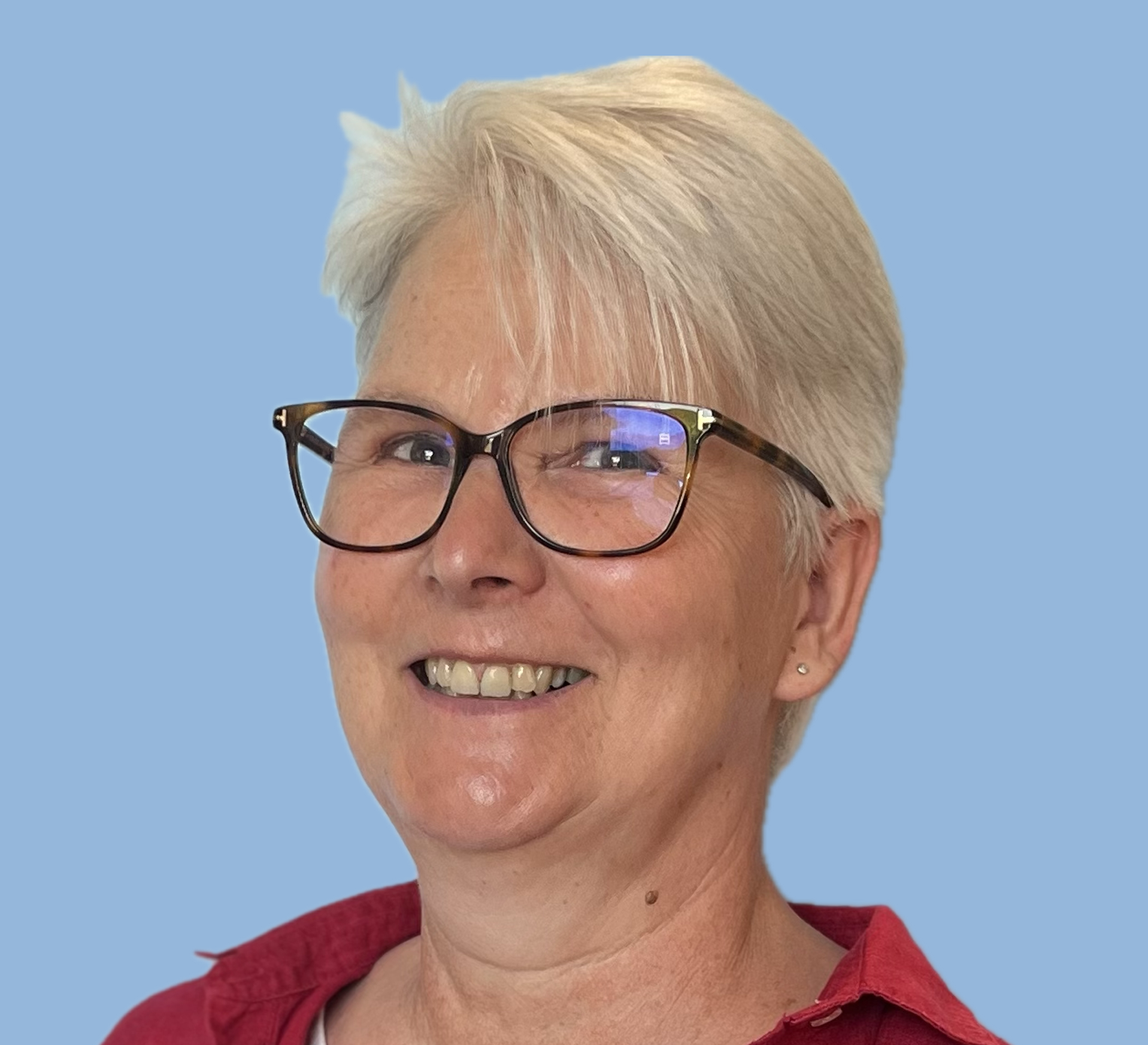 Frau R. Voß ist zu sehen